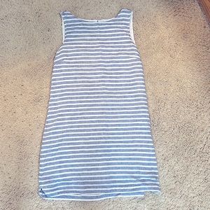 Striped linen sundress